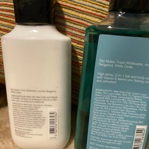 Bath & Body Works Whitewater Rush Body Lotion and 2-in-1 Hair & Body Wash - Picture 2 of 2